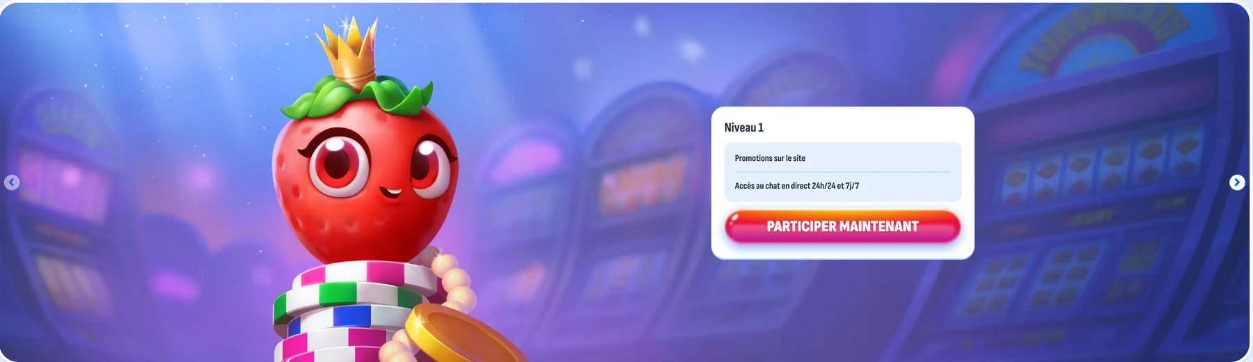 Motyw Nomini w lobby kasyna online